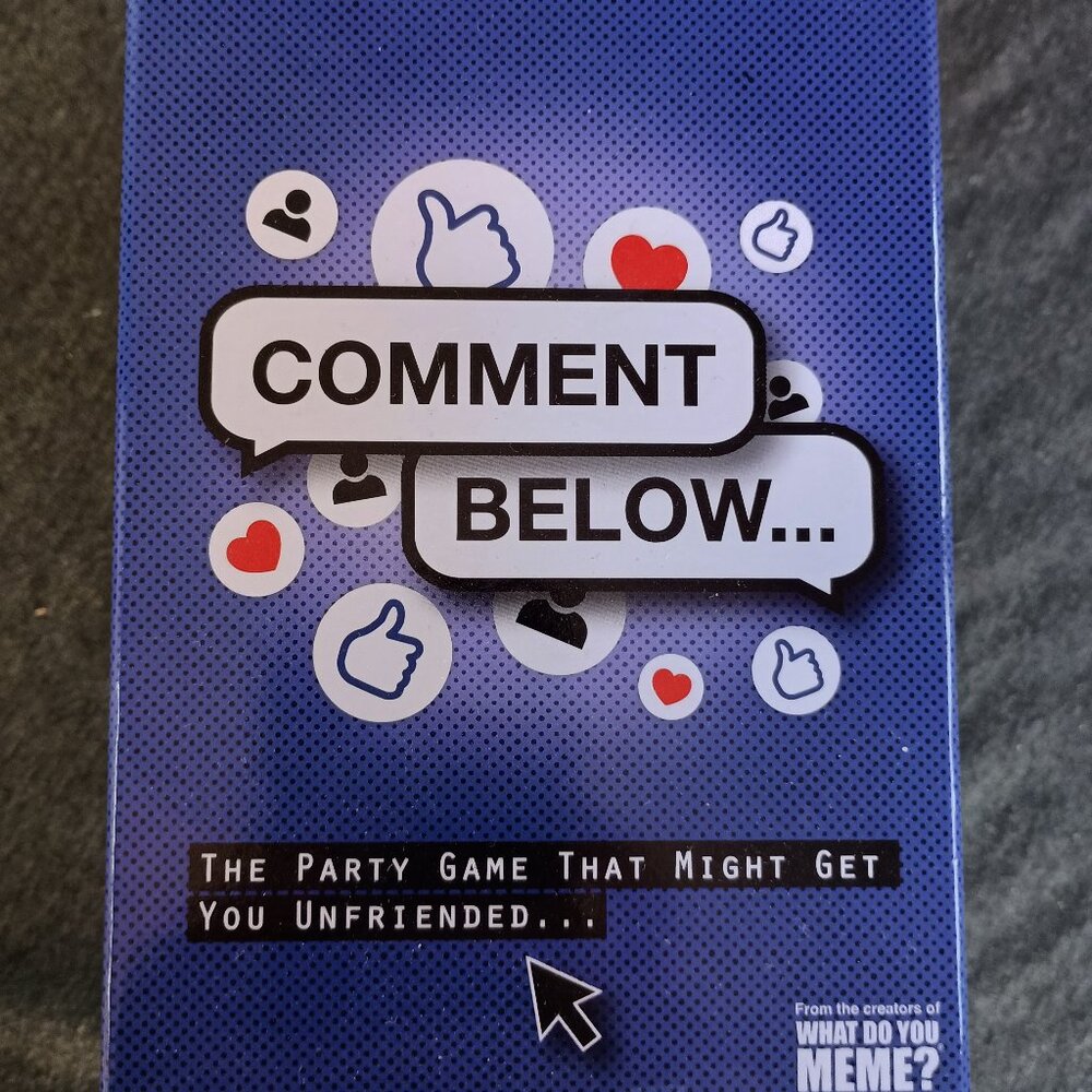 Comment below game